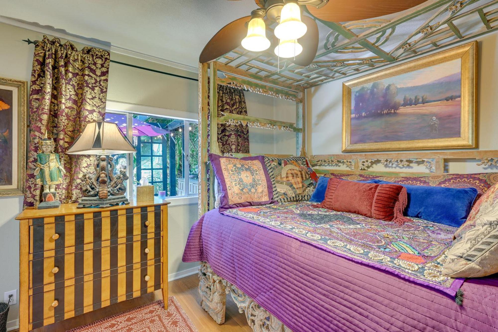 Bohemian Wonderland Benicia Bungalow With Pergola! Exteriör bild