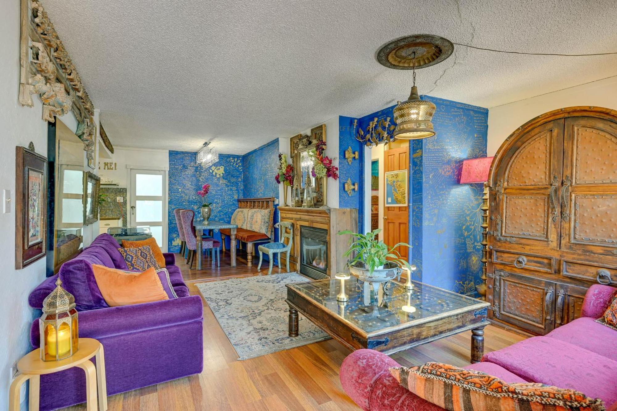 Bohemian Wonderland Benicia Bungalow With Pergola! Exteriör bild